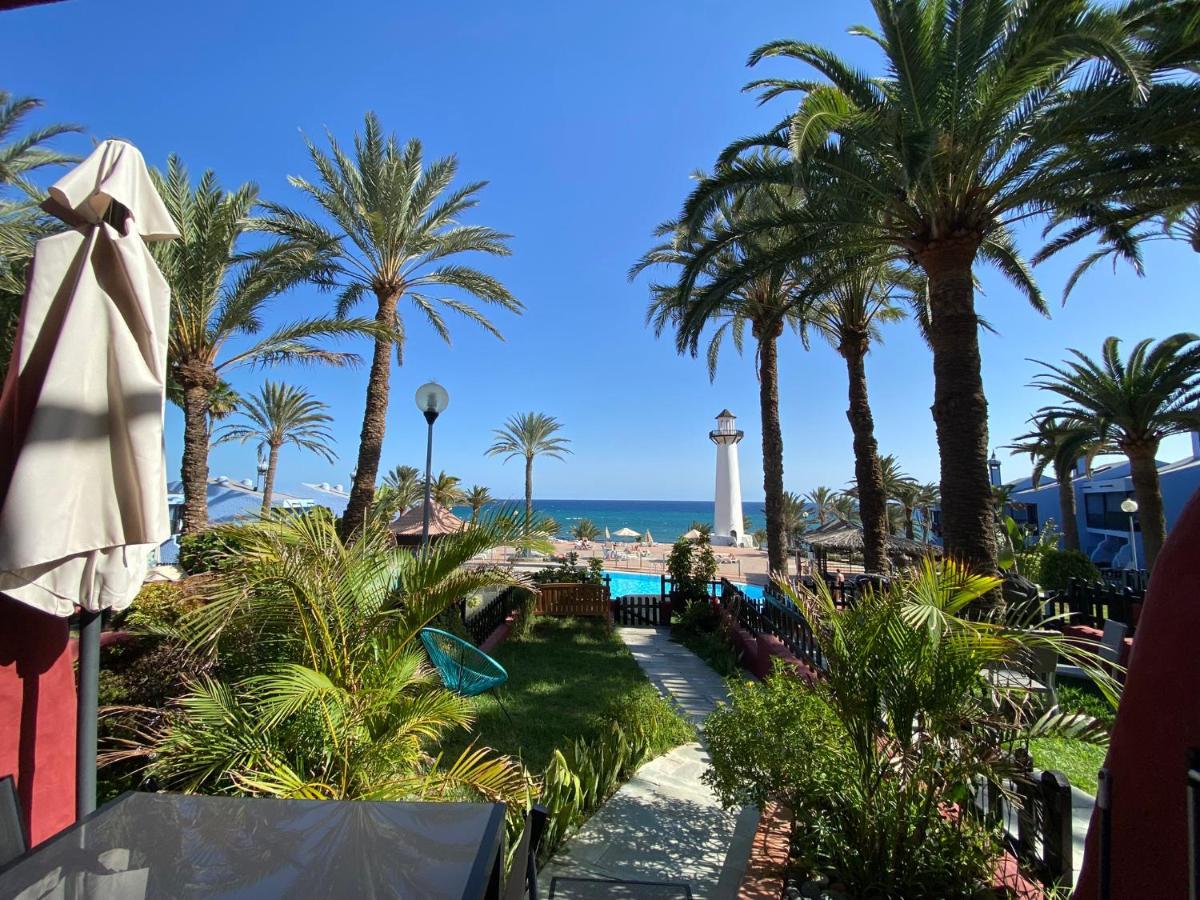 First Beachline Deluxe With Garden And Terrasse In Sun Club San Bartolomé Extérieur photo