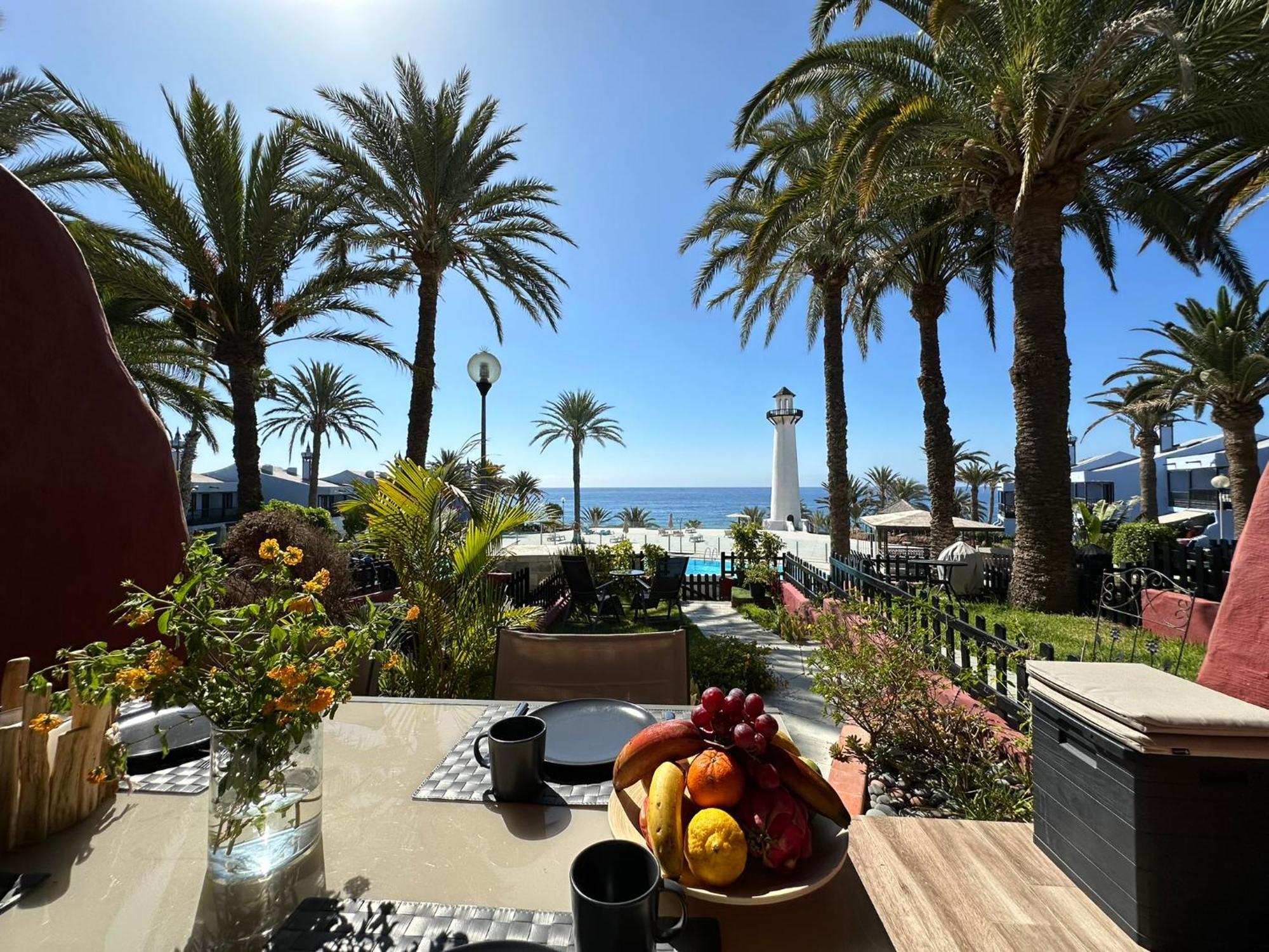 First Beachline Deluxe With Garden And Terrasse In Sun Club San Bartolomé Extérieur photo
